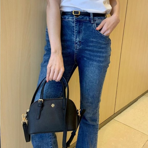 🔥NeW! Tory Burch Emerson Dome Top Handle Satchel - Picture 9 of 10